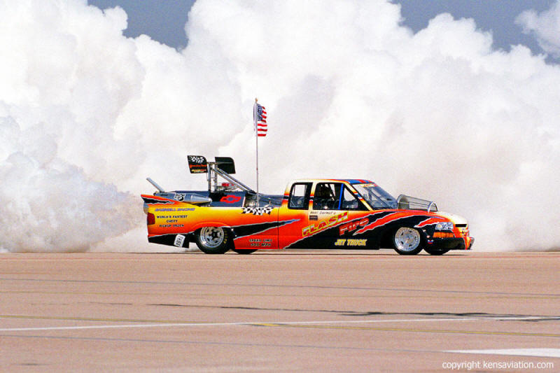 Flashfire Jet Truck making smoke